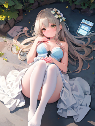 小女孩舞蹈衣大了的袜子怎么穿